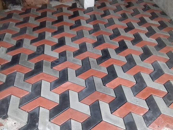 Pak Clay 3d paving tuff tiles price in peshawar pakistan