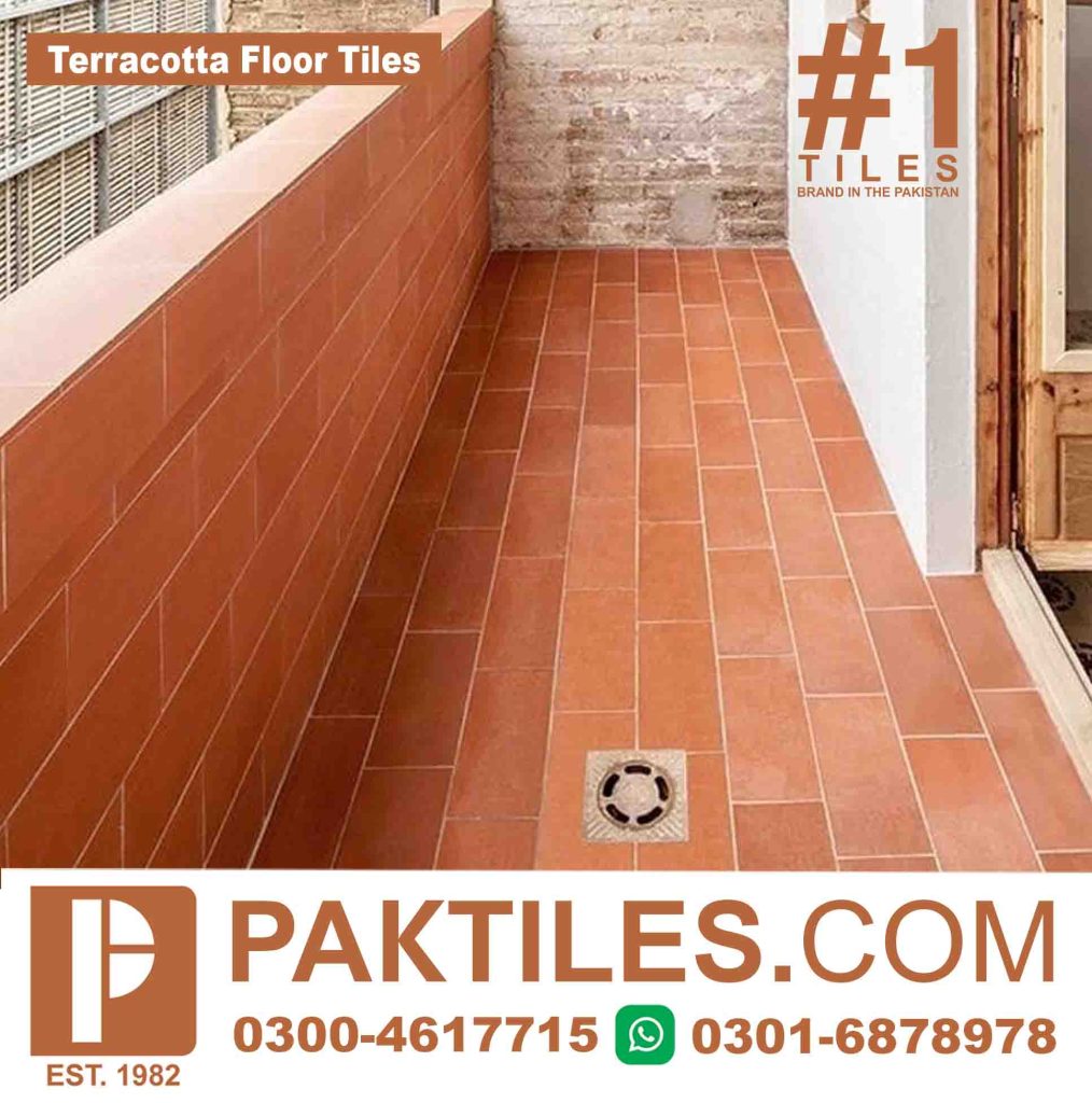 Anti slip floor tiles